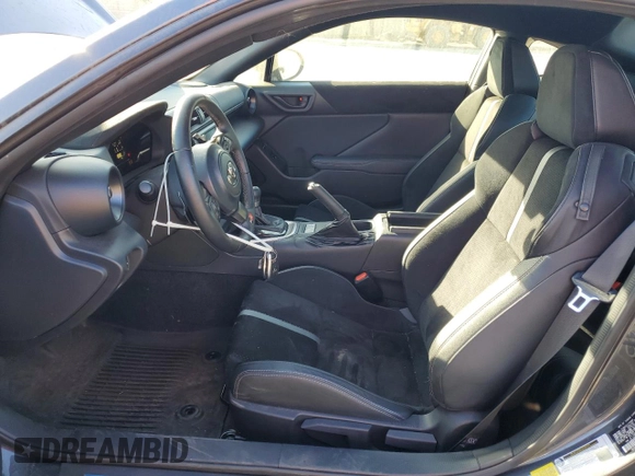 2023 Toyota GR86 Premium with VIN JF1ZNBF18P8765155, listed as a Copart auction lot 41877935 with 6,971 mi miles and Salvage Title. Bid and sale history available at carsss.com. Image 7.