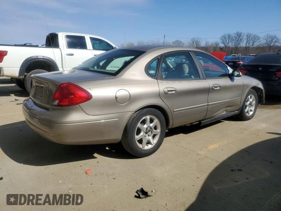 2002 Ford Taurus SE Standard with VIN 1FAHP53U42G104274, listed as a Copart auction lot 46623985 with 120,161 mi miles and Salvage Title. Bid and sale history available at DreamBid. Image 3.