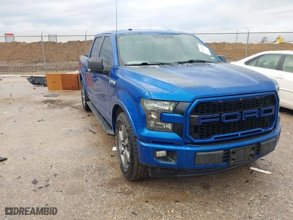 2017 Ford F-150 XL with VIN 1FTEW1CF3HKC33574, listed as a IAAI auction lot 41449586 with 133,199 mi miles. Bid and sale history available at carsss.com. Image 1.