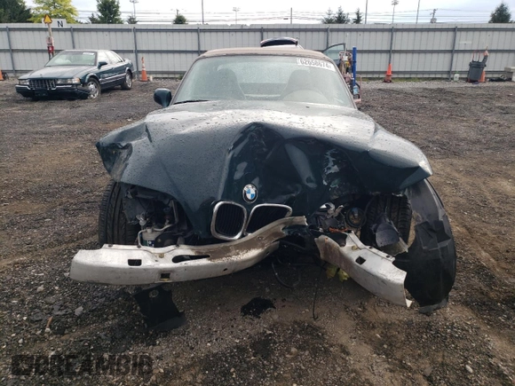 1997 BMW 3 Series 1.9L with VIN 4USCH7326VLE03317, listed as a Copart auction lot 62658674 with 93,261 mi miles and Salvage Title. Bid and sale history available at carsss.com. Image 5.