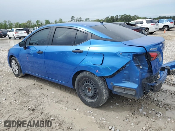 2020 Nissan Versa S with VIN 3N1CN8DV1LL903884, listed as a Copart auction lot 50428835 with 70,392 mi miles and Salvage Title. Bid and sale history available at carsss.com. Image 2.