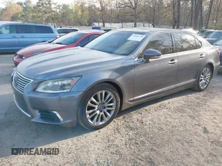2013 Lexus LS 460 L with VIN JTHGL1EF8D5050029, listed as a IAAI auction lot 41891150 with 202,315 mi miles. Bid and sale history available at carsss.com. Image 2.
