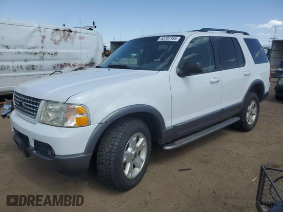 2003 Ford Explorer XLT with VIN 1FMZU73W53ZB22854, listed as a Copart auction lot 53701165 with 289,456 mi miles and Salvage title. Bid and sale history available at DreamBid. Image 1.