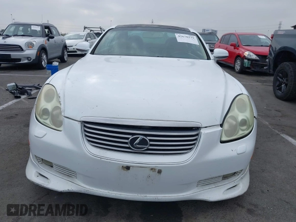 2002 Lexus SC 430 with VIN JTHFN48Y020027536, listed as a IAAI auction lot 42670239 with 207,112 mi miles and . Bid and sale history available at DreamBid. Image 12.