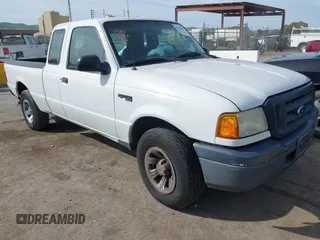 2005 Ford Ranger XL with VIN 1FTYR14EX5PA44624, listed as a IAAI auction lot 41667054 with 122,414 mi miles and . Bid and sale history available at DreamBid. Image 1.