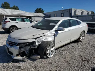 2016 Chevrolet Impala LT with VIN 2G1115S37G9166630, listed as a Copart auction lot 46999375 with 129,424 mi miles and Salvage Title. Bid and sale history available at carsss.com. Image 1.
