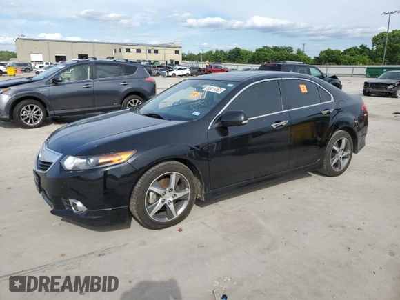 2014 Acura TSX Special Edition with VIN JH4CU2F84EC001618, listed as a Copart auction lot 56415165 with 94,995 mi miles and Salvage title. Bid and sale history available at DreamBid. Image 1.