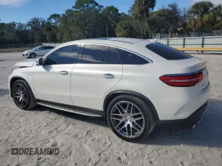 2018 Mercedes-Benz GLE 63 S AMG with VIN 4JGED7FB7JA095871, listed as a Copart auction lot 83789674 with 73,718 mi miles and Salvage title. Bid and sale history available at DreamBid. Image 2.