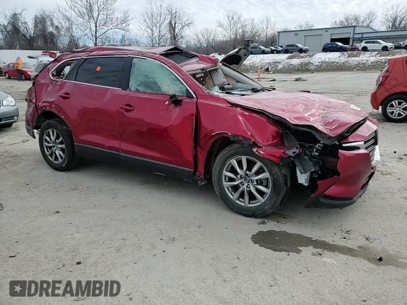 2018 Mazda CX-9 Touring with VIN JM3TCACY7J0210812, listed as a Copart auction lot 45380805 with 83,403 mi miles and Salvage title. Bid and sale history available at DreamBid. Image 12.