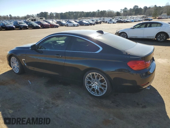 2014 BMW 4 Series 435i with VIN WBA3R1C53EK191776, listed as a Copart auction lot 42410245 with 87,018 mi miles and Salvage Title. Bid and sale history available at carsss.com. Image 2.