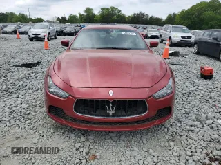 2014 Maserati Ghibli S Q4 with VIN ZAM57RTA7E1128937, listed as a Copart auction lot 54492205 with 79,897 mi miles and Salvage title. Bid and sale history available at DreamBid. Image 5.