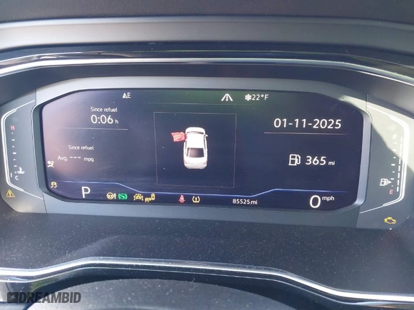2019 Volkswagen Jetta SEL Premium with VIN 3VWG57BU4KM102200, listed as a IAAI auction lot 41356445 with 85,525 mi miles. Bid and sale history available at carsss.com. Image 7.