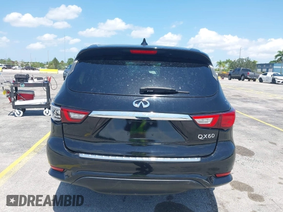 2020 Infiniti QX60 Luxe with VIN 5N1DL0MN6LC526033, listed as a IAAI auction lot 42367371 with 78,598 mi miles and . Bid and sale history available at DreamBid. Image 16.
