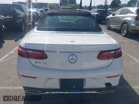 2019 Mercedes-Benz E-Class E 450 with VIN WDD1K6HB6KF082992, listed as a IAAI auction lot 41976755 with 44,795 mi miles. Bid and sale history available at carsss.com. Image 16.