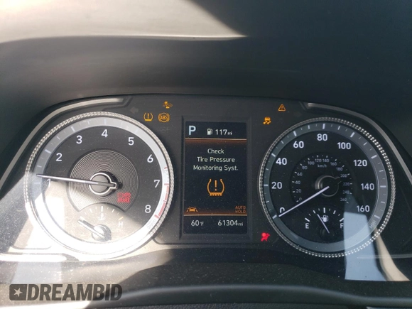 2023 Hyundai Sonata SEL with VIN KMHL64JAXPA268404, listed as a Copart auction lot 49921515 with 61,304 mi miles and Salvage Title. Bid and sale history available at DreamBid. Image 9.