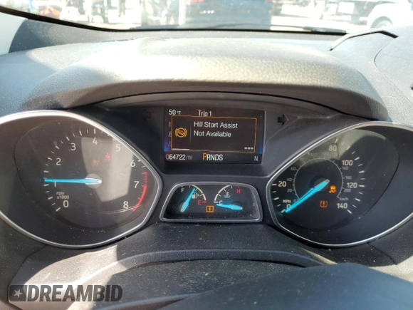 2017 Ford Escape Titanium with VIN 1FMCU9JD0HUD39896, listed as a Copart auction lot 51850205 with 64,722 mi miles and Clean Title. Bid and sale history available at carsss.com. Image 9.