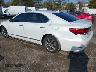 2013 Lexus LS 460 L with VIN JTHDL5EF2D5005596, listed as a IAAI auction lot 41498678 with 105,403 mi miles and . Bid and sale history available at DreamBid. Image 3.