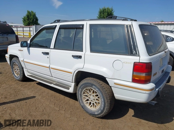 1994 Jeep Grand Cherokee Limited with VIN 1J4GZ78Y2RC344121, listed as a IAAI auction lot 42489350 with 219,186 mi miles and . Bid and sale history available at DreamBid. Image 3.