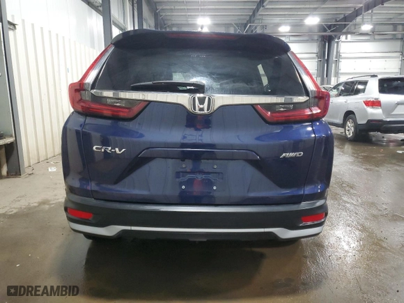 2020 Honda CR-V EX-L with VIN 5J6RW2H88LL031540, listed as a Copart auction lot 84935614 with 0 mi miles and Non Repairable. Bid and sale history available at carsss.com. Image 6.