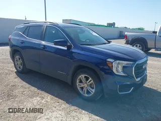 2022 GMC Terrain SLE z VIN 3GKALMEV8NL299095, wystawiony jako IAAI lot #41987277 z przebiegiem 47 816 mil mil oraz . Historia ofert i sprzedaży dostępna na DreamBid. Obrazek 1.