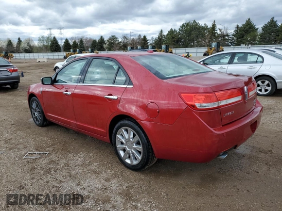 2010 Lincoln MKZ with VIN 3LNHL2JC7AR754265, listed as a Copart auction lot 53900655 with 94,259 mi miles and Salvage title. Bid and sale history available at DreamBid. Image 2.