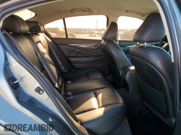2021 Infiniti Q50 Pure with VIN JN1EV7AP6MM703597, listed as a Copart auction lot 46808815 with 53,490 mi miles and Salvage title. Bid and sale history available at DreamBid. Image 10.