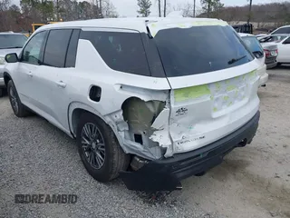 2024 Chevrolet Traverse FWD LS with VIN 1GNEREKS4RJ150800, listed as a IAAI auction lot 41498590 with 7,113 mi miles and . Bid and sale history available at DreamBid. Image 3.