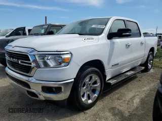 2021 Ram 1500 Big Horn z VIN 1C6RREFG5MN814952, wystawiony jako Copart lot #74951324 z przebiegiem 32 970 mil mil oraz Nie do naprawy • Non repairable. Historia ofert i sprzedaży dostępna na DreamBid. Obrazek 1.