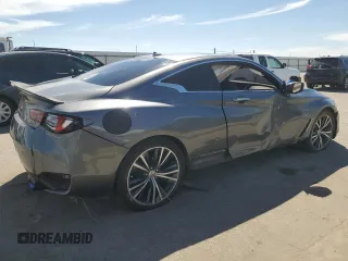 2018 Infiniti Q60 Luxe with VIN JN1EV7EL2JM390826, listed as a Copart auction lot 52806915 with 99,400 mi miles and Salvage title. Bid and sale history available at DreamBid. Image 3.