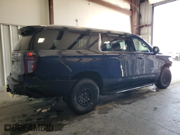 2023 Chevrolet Suburban Premier with VIN 1GNSCFKD3PR422781, listed as a Copart auction lot 43716245 with Not provided miles and Clean title. Bid and sale history available at DreamBid. Image 3.