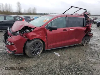 2021 Toyota Sienna XSE with VIN 5TDXRKECXMS050314, listed as a Copart auction lot 86000484 with 82,589 mi miles and Salvage Title. Bid and sale history available at DreamBid. Image 1.