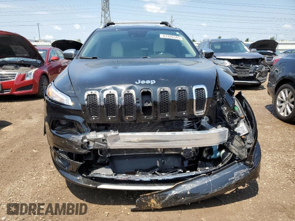 2017 Jeep Cherokee Overland с VIN 1C4PJMJS9HW574785, выставлен на аукционе Copart как лот 61426545 с пробегом 71 883 миль миль и Списание • Salvage title. История ставок и продаж доступна на DreamBid. Изображение 5.