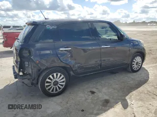 2015 FIAT 500L Easy with VIN ZFBCFABH6FZ036531, listed as a Copart auction lot 46793485 with 61,508 mi miles and Salvage Title. Bid and sale history available at DreamBid. Image 3.