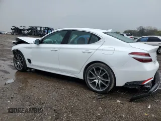2023 Genesis G70 2.0T with VIN KMTG34TA9PU123771, listed as a Copart auction lot 54739855 with 43,171 mi miles and Salvage title. Bid and sale history available at DreamBid. Image 2.