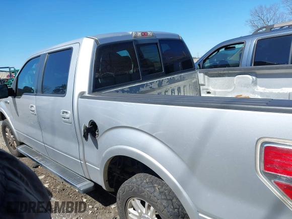 2012 Ford F-150 XL with VIN 1FTFW1CF6CFA22262, listed as a IAAI auction lot 41745282 with 197,846 mi miles. Bid and sale history available at carsss.com. Image 3.