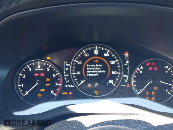 2024 Mazda CX-90 Preferred with VIN JM3KKBHDXR1146779, listed as a IAAI auction lot 41628645 with 14,744 mi miles and . Bid and sale history available at DreamBid. Image 7.