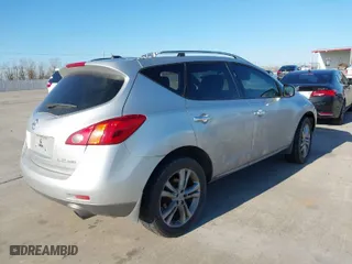 2010 Nissan Murano SL with VIN JN8AZ1MW6AW107698, listed as a IAAI auction lot 41748020 with 223,425 mi miles. Bid and sale history available at carsss.com. Image 4.