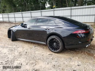 2021 Mercedes-Benz AMG GT with VIN W1K7X5KB5MA039808, listed as a Copart auction lot 63608354 with 18,253 mi miles and Salvage Title. Bid and sale history available at carsss.com. Image 2.