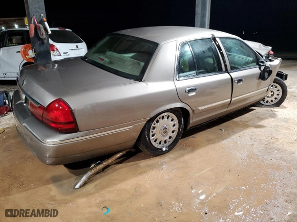 2004 Mercury Grand Marquis GS with VIN 2MEFM74W94X606635, listed as a Copart auction lot 87374104 with 166,278 mi miles and Salvage Title. Bid and sale history available at carsss.com. Image 3.