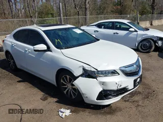 2017 Acura TLX with VIN 19UUB1F33HA005252, listed as a IAAI auction lot 41778669 with 68,722 mi miles. Bid and sale history available at carsss.com. Image 1.