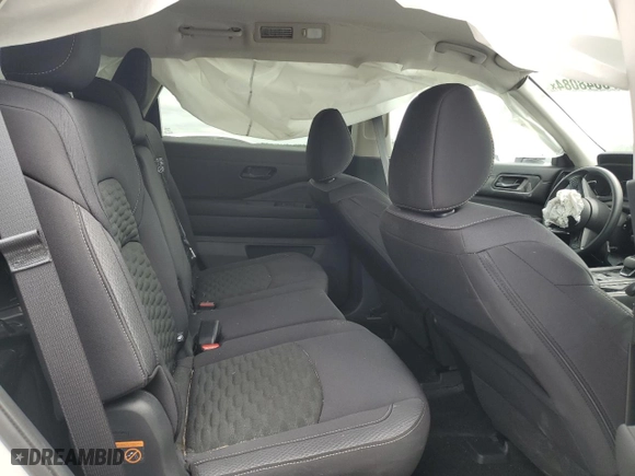 2024 Nissan Pathfinder S with VIN 5N1DR3AA2RC229397, listed as a Copart auction lot 70648084 with 6,037 mi miles and Salvage Title. Bid and sale history available at carsss.com. Image 11.