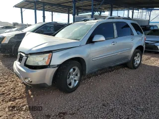 2006 Pontiac Torrent z VIN 2CKDL63F566070369, wystawiony jako Copart lot #52788035 z przebiegiem 168 763 mil mil oraz Szkoda całkowita • Salvage title. Historia ofert i sprzedaży dostępna na DreamBid. Obrazek 1.