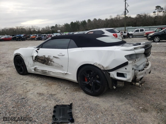 2019 Chevrolet Camaro 2SS with VIN 1G1FH3D74K0150989, listed as a Copart auction lot 89006185 with 59,791 mi miles and Salvage Title. Bid and sale history available at carsss.com. Image 2.