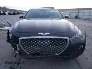 2021 Genesis G70 2.0T with VIN KMTG34LA0MU070213, listed as a Copart auction lot 82487324 with 29,149 mi miles and Salvage Title. Bid and sale history available at DreamBid. Image 5.