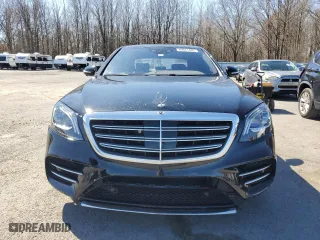 2019 Mercedes-Benz S-Class S 560 with VIN WDDUG8DB2KA454986, listed as a Copart auction lot 49821485 with 0 mi miles and Salvage Title. Bid and sale history available at carsss.com. Image 5.