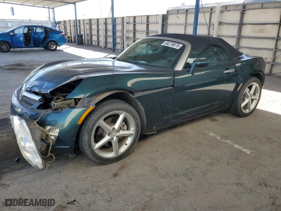 2007 Saturn Sky with VIN 1G8MB35B57Y139621, listed as a Copart auction lot 46278875 with 31,713 mi miles and Salvage Title. Bid and sale history available at carsss.com. Image 1.