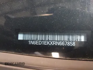 2024 Nissan Frontier SV with VIN 1N6ED1EKXRN667858, listed as a IAAI auction lot 42377097 with 2,072 mi miles and . Bid and sale history available at DreamBid. Image 17.