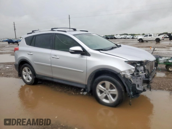 2013 Toyota RAV4 XLE with VIN JTMWFREV1DD002260, listed as a Copart auction lot 60715475 with 56,092 mi miles and Salvage title. Bid and sale history available at DreamBid. Image 4.