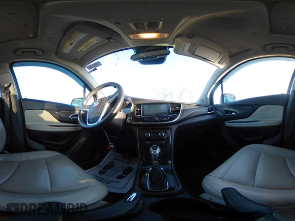 2017 Buick Encore Essence with VIN KL4CJCSB0HB059182, listed as a IAAI auction lot 41738135 with 110,887 mi miles and . Bid and sale history available at carsss.com. Image 18.
