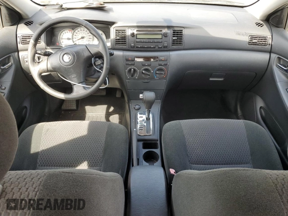 2005 Toyota Corolla CE with VIN 2T1BR32E65C461502, listed as a Copart auction lot 53174275 with 134,136 mi miles and Salvage Title. Bid and sale history available at DreamBid. Image 8.